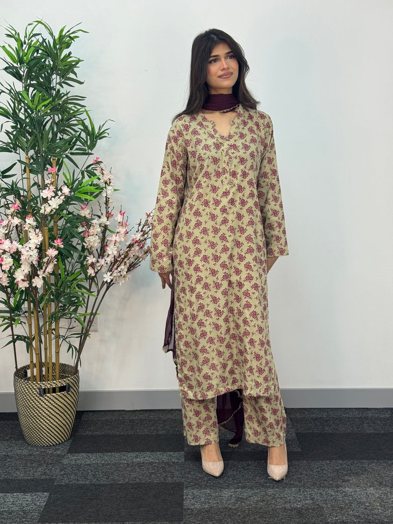 Daily Wear - Printed Khaddar -