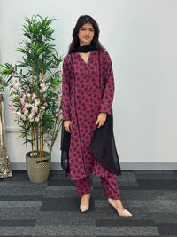 Daily Wear - Printed Khaddar -