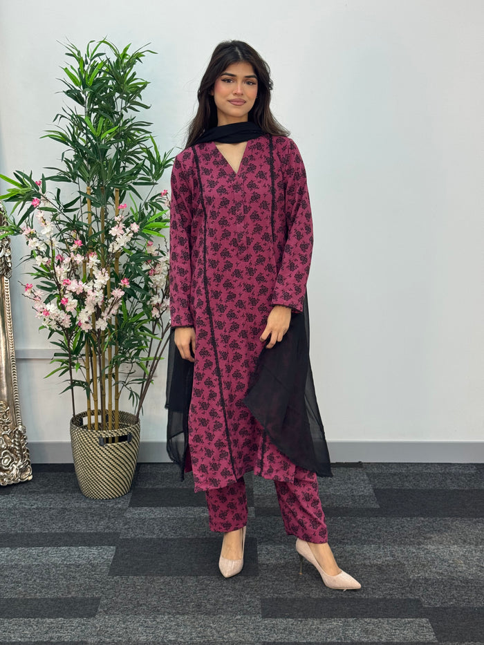 Daily Wear - Printed Khaddar -