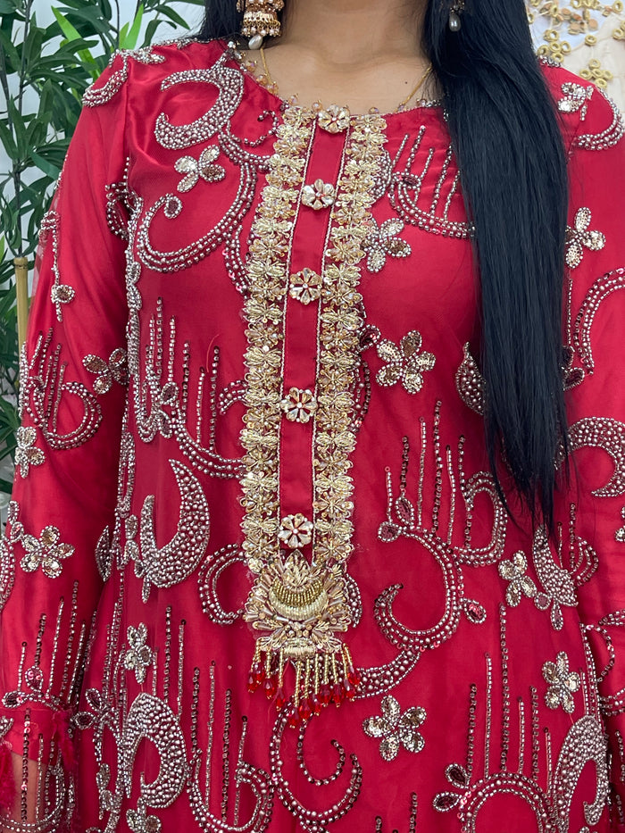 Mala - cutdana - Red