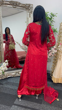 Mala - cutdana - Red