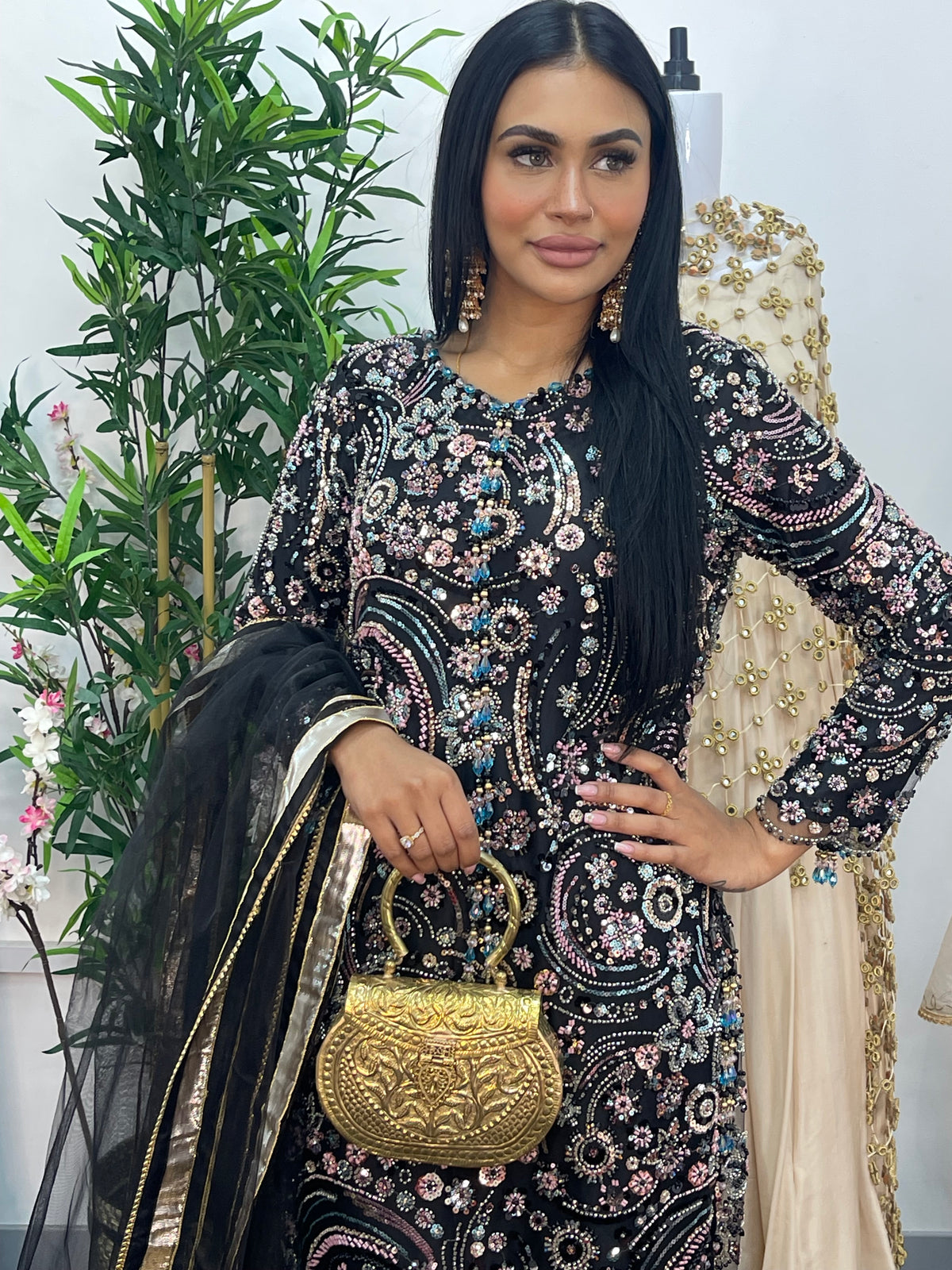 Bindi - cutdana - Black