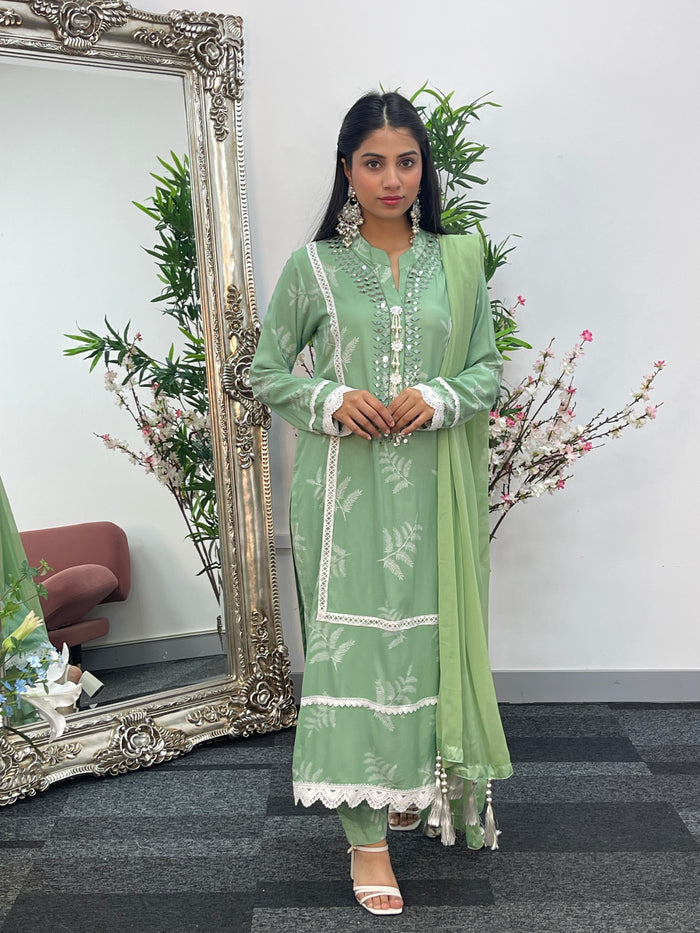 Nisha - Green -