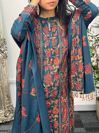 Teal Bareeze Karandi - AE