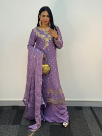 Parwana - Lilac - Cutdana