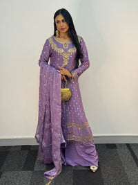 Parwana - Lilac - Cutdana