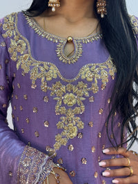 Parwana - Lilac - Cutdana