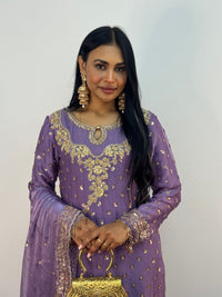 Parwana - Lilac - Cutdana