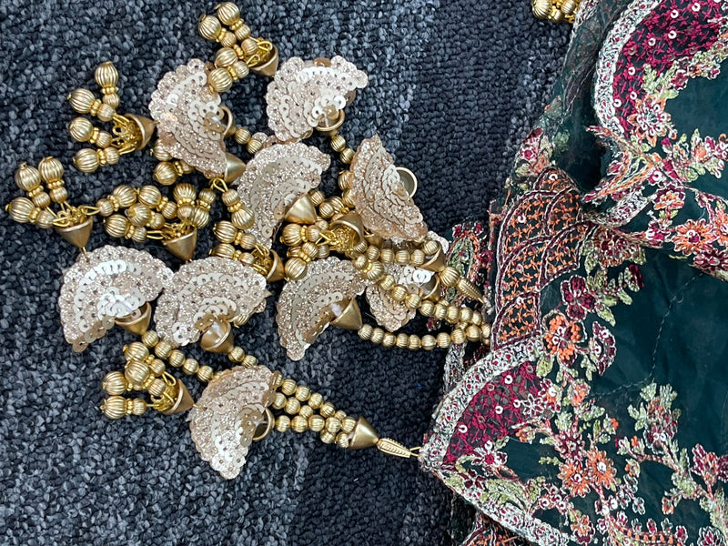 Heera - Hussain Rehar Inspired - Maxi green - I