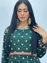Heera - Hussain Rehar Inspired - Maxi green - I