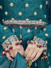Heera - Hussain Rehar Inspired - Maxi green - I