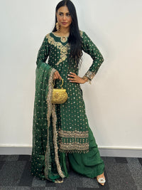 Parwana - Green - Cutdana
