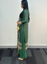 Parwana - Green - Cutdana