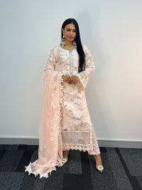 Maria B Luxury Lawn - 2026 - Pink