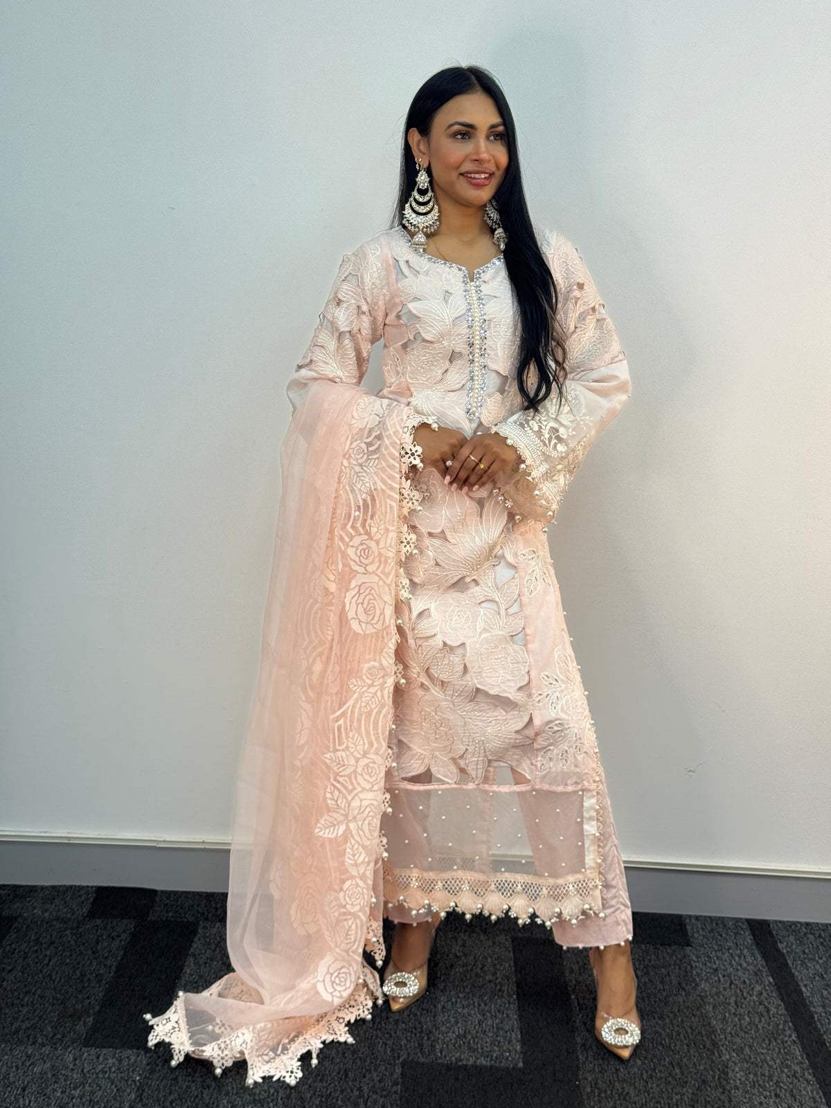 Maria B Luxury Lawn - 2026 - Pink