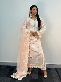 Maria B Luxury Lawn - 2026 - Pink