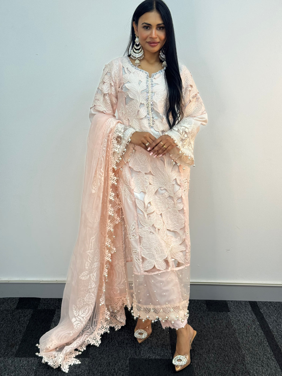 Maria B Luxury Lawn - 2026 - Pink