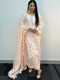 Maria B Luxury Lawn - 2026 - Pink