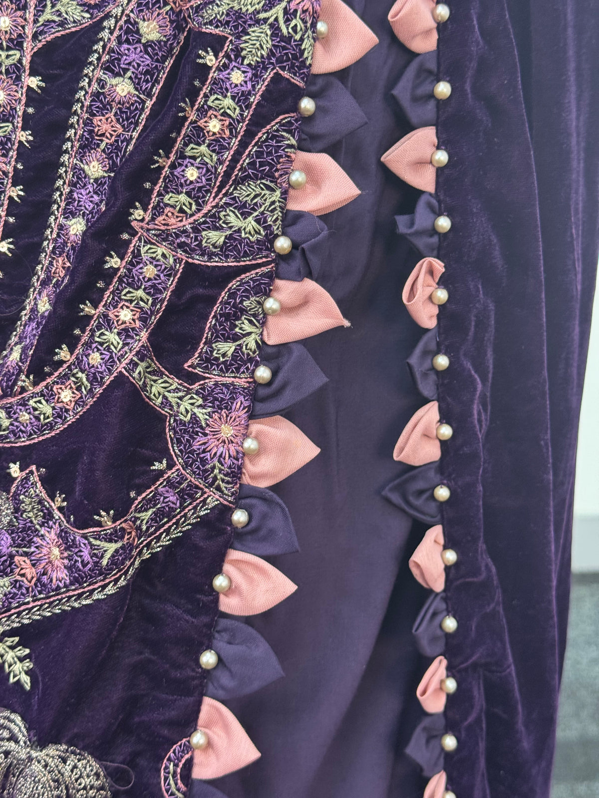 Maria B Luxury Velvet - Purple-