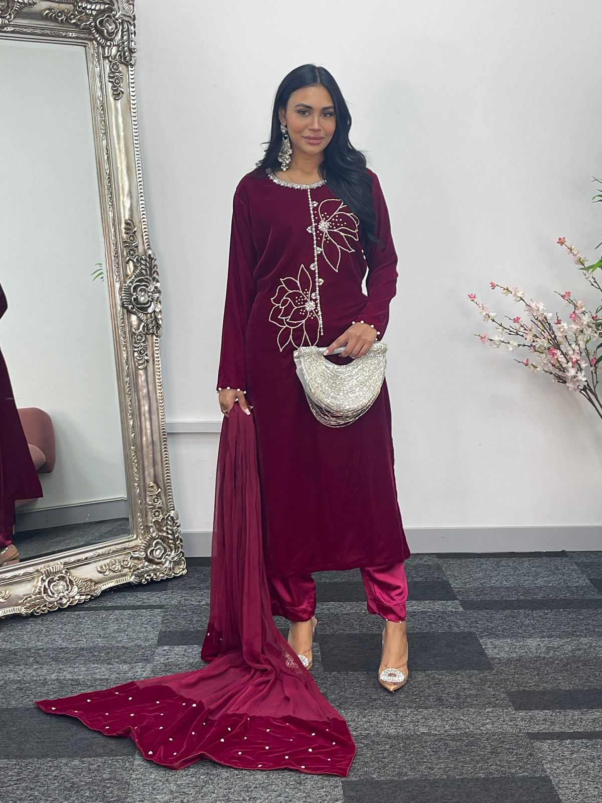 Pinky Velvet - Magenta