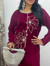 Pinky Velvet - Magenta