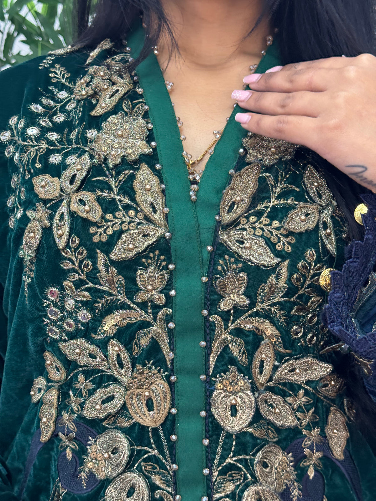 Maria B Luxury Velvet - Green -