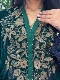 Maria B Luxury Velvet - Green -