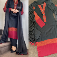 Pashmina Shawl Suit Winter Outfit - Rang de Boutique