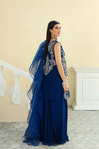 Original Vanya Blue & Silver Sharara Suit - Rang de Boutique